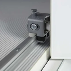 Falttüren Schlafzimmerschrank Cleoto in Creme Weiß