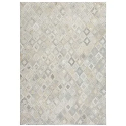 Fellteppich Patchwork im Rautendesign - Bruce