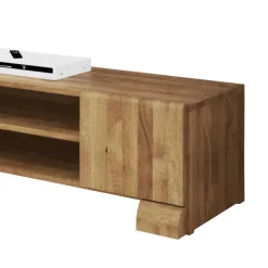 Fernsehmöbel Vaskov aus Wildeiche Massivholz