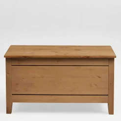 Flachdeckel Truhe aus Kiefer Massivholz - Cabressan