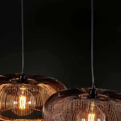 2-flammige Design Hängeleuchte für den Esstisch - Farmer