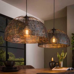 2-flammige Hängeleuchte im Industry Chic - Talyteo