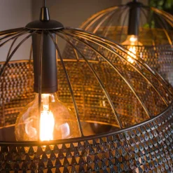 2-flammige Hängeleuchte im Industry Chic - Talyteo