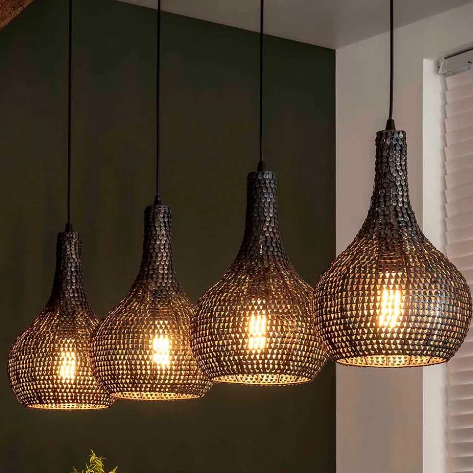 4-flammige Pendelleuchte fürs Esszimmer - Denada