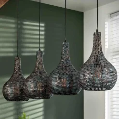 4-flammige Pendelleuchte fürs Esszimmer - Denada
