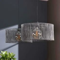 2-flammige Pendelleuchte in modernem Design - Nadia