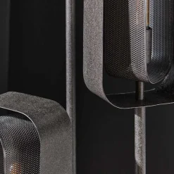 3-flammige Stehleuchte aus Metall - Folivia