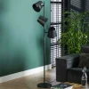 3-flammige Stehleuchte im Industrial Style - Kaziro