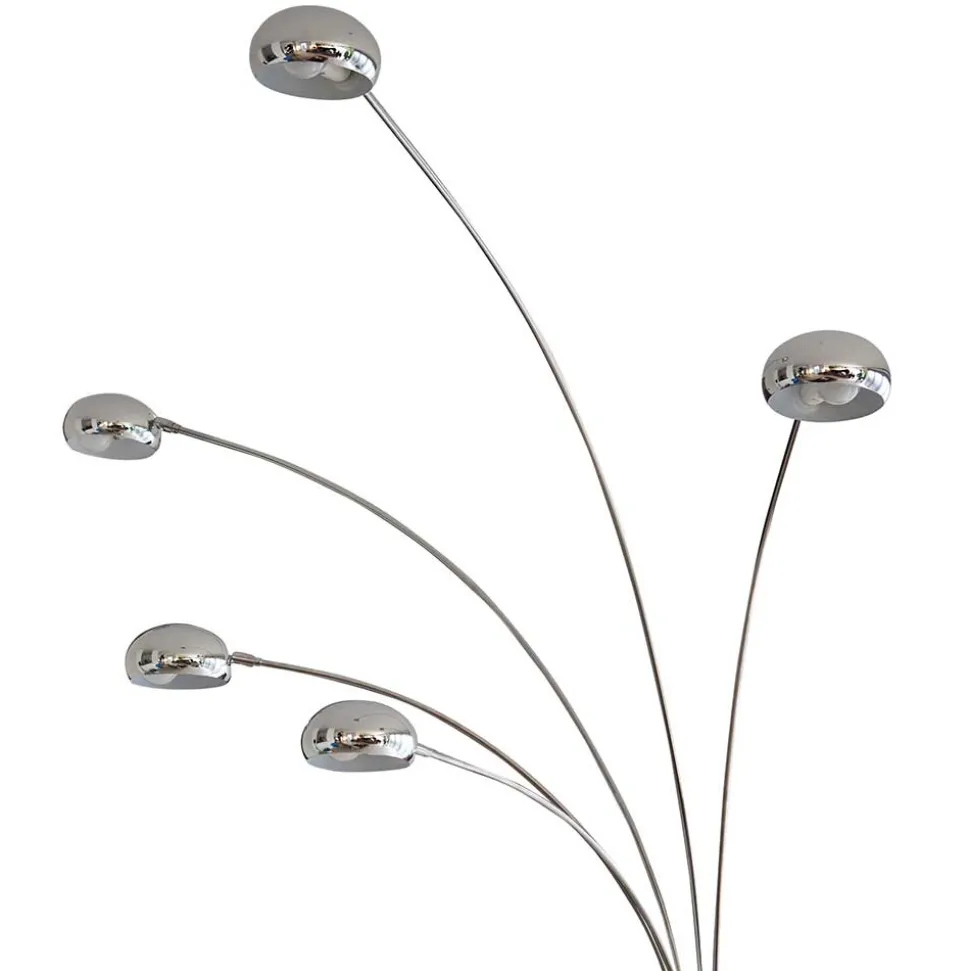 5-flammige Stehleuchte mit beweglichen Armen - Tiahu