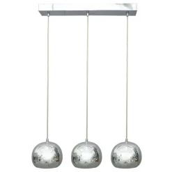 3-flammige Tisch Hängelampe in Chrom - Corrientes