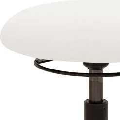 Flexibler Bürohocker in Weiß Kunstleder - Puerto