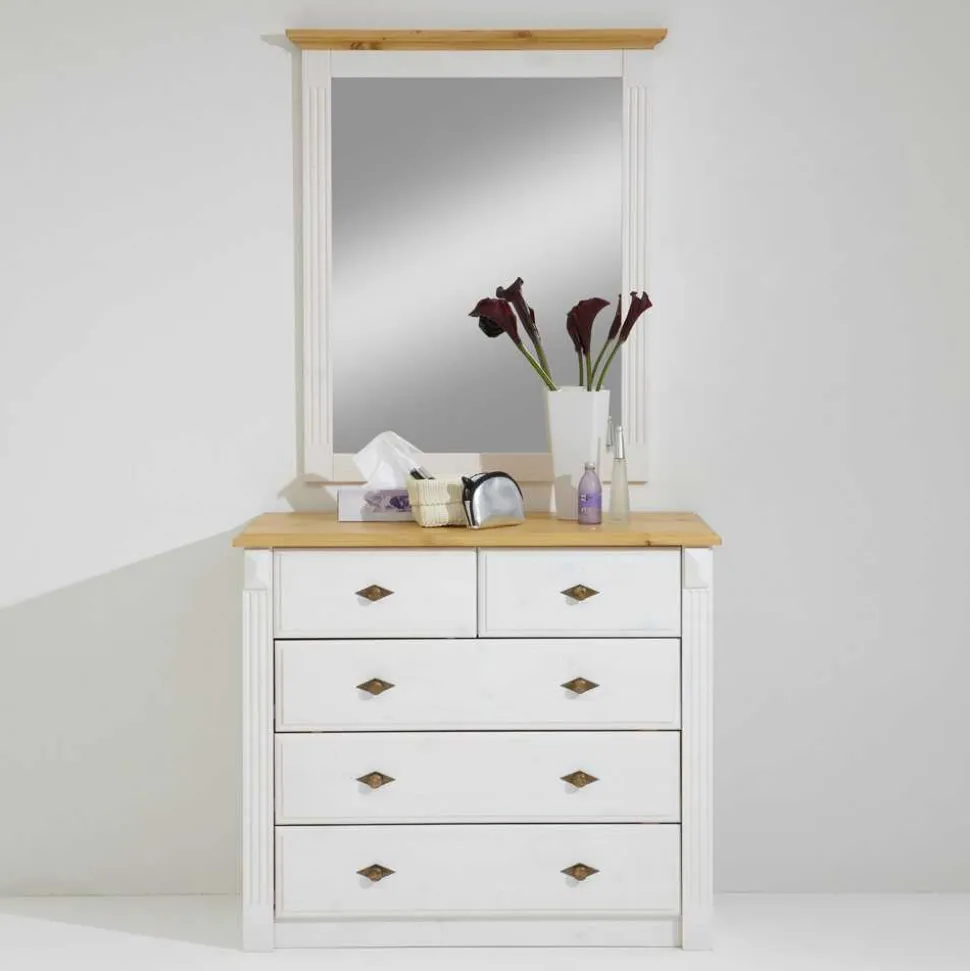 Flürmöbel Oradea in Weiß (zweiteilig)