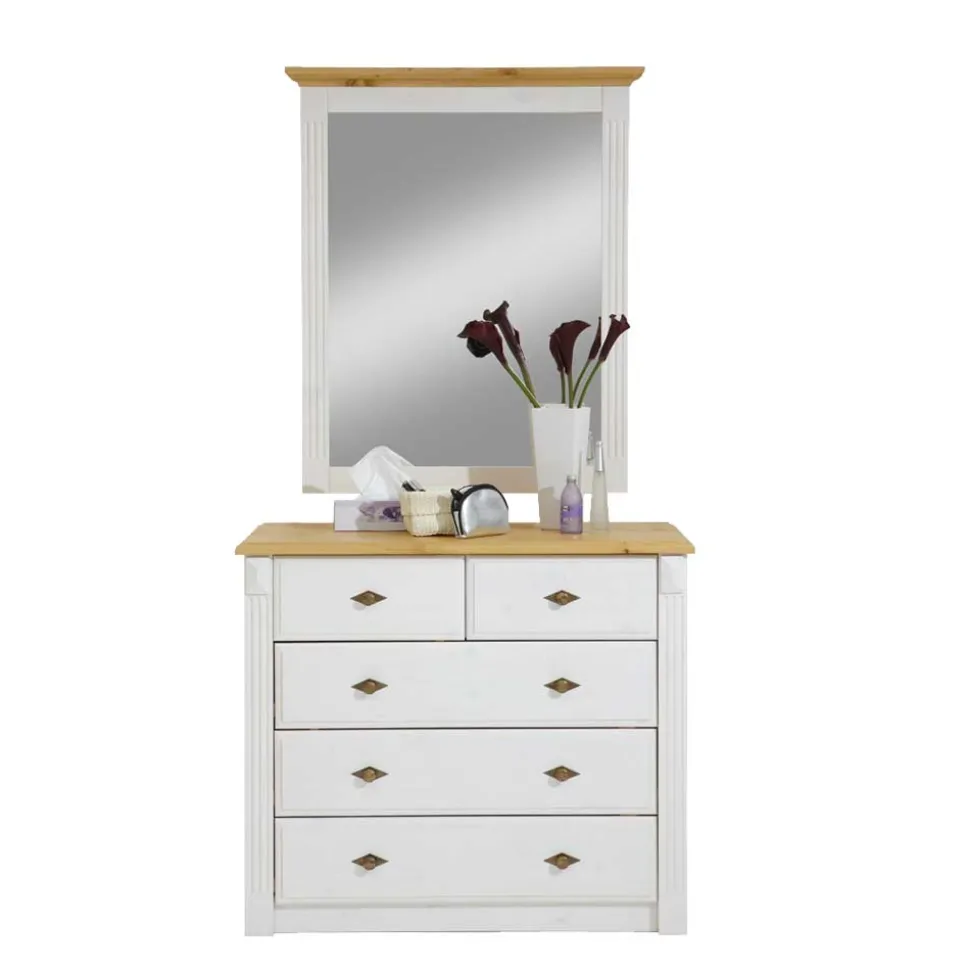 Flürmöbel Oradea in Weiß (zweiteilig)