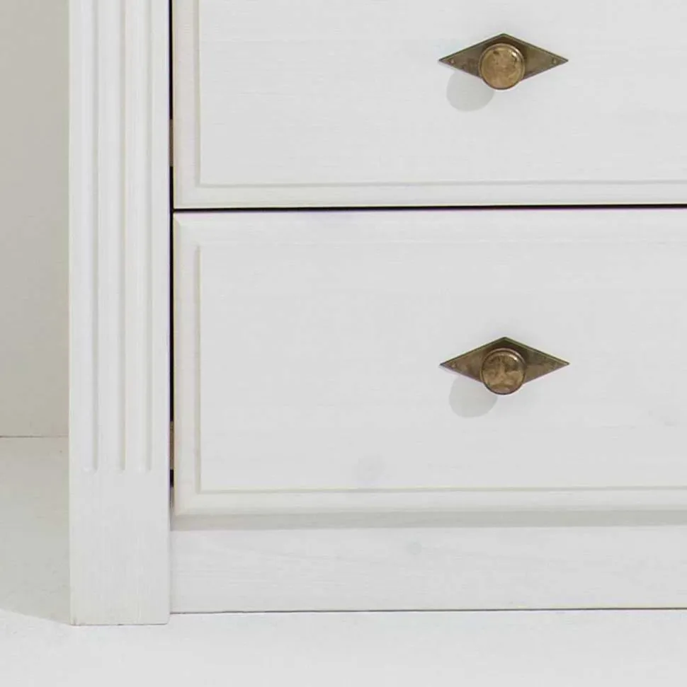 Flürmöbel Oradea in Weiß (zweiteilig)