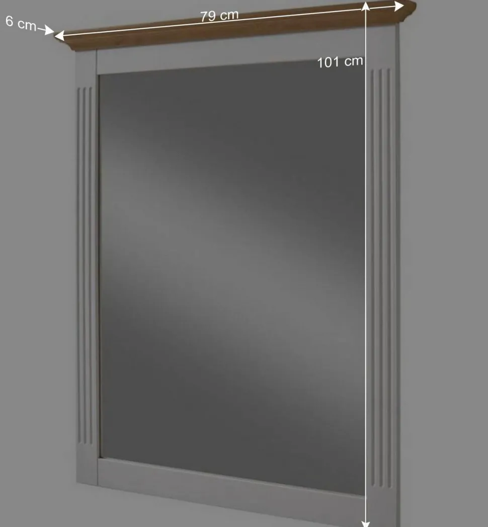 Flürmöbel Oradea in Weiß (zweiteilig)