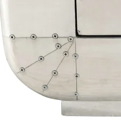 Flugzeug Design Flurmöbel aus Alu - Pilot (vierteilig)