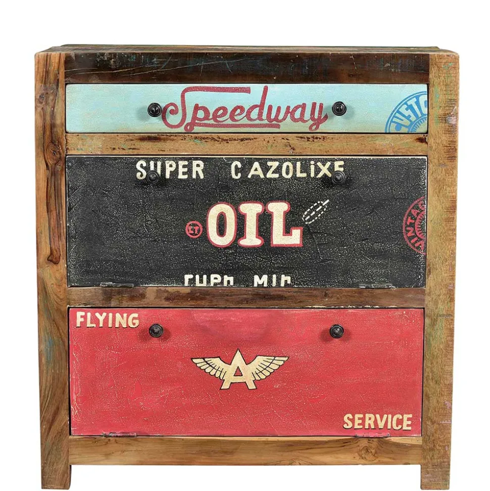 Flur Designmöbel aus Recyclingholz - Creek (fünfteilig)