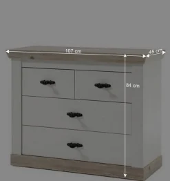 Flur Einrichtung Möbel Set - Nedita (vierteilig)