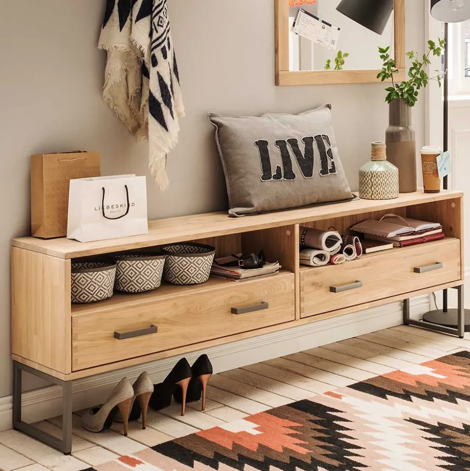 Flur Garderobe & Spiegel & Bank - Dulciana (dreiteilig)