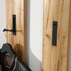 Flur Hängeschrank & Garderobe & Spiegel - Point (dreiteilig)