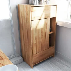 Flur Kommode Salomonia aus Kernbuche massiv geölt