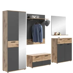 Flur Möbelprogramm als Set - Catamaron (fünfteilig)