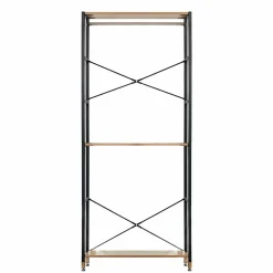 Flur Regal Garderobe mit zwei Kleiderstangen - Vilettra