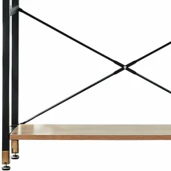 Flur Regal Garderobe mit zwei Kleiderstangen - Vilettra