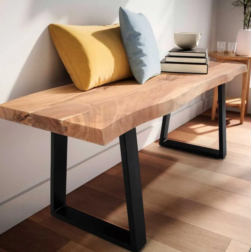 Flur Sitzbank mit Baumkante Akazie - Pamela