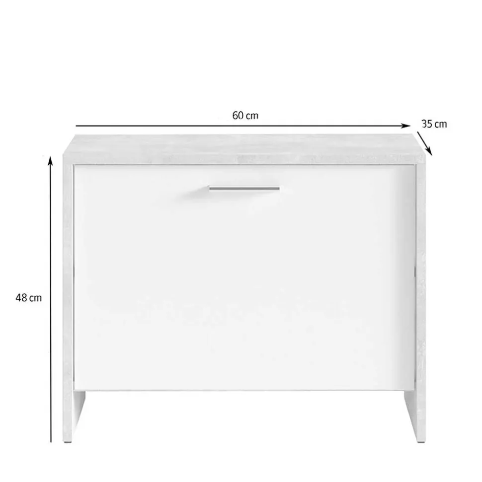 Flur Stauraumbank zweifarbig - Ungaran