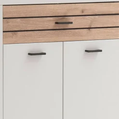 Flur Vertiko in Lichtgrau mit Wildeiche - Ballina