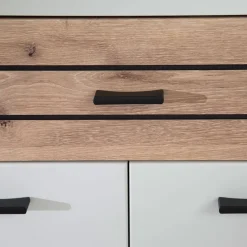 Flur Vertiko in Lichtgrau mit Wildeiche - Ballina