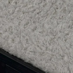 Flurbank Geskan in Schwarz Grau