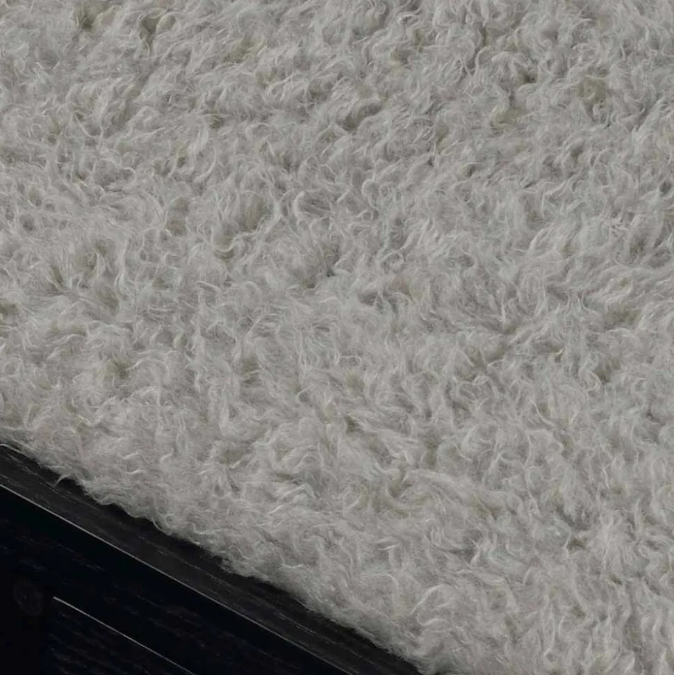 Flurbank Geskan in Schwarz Grau