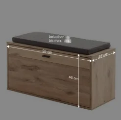 Flurbank in Wildeiche Dekor - Vapposia