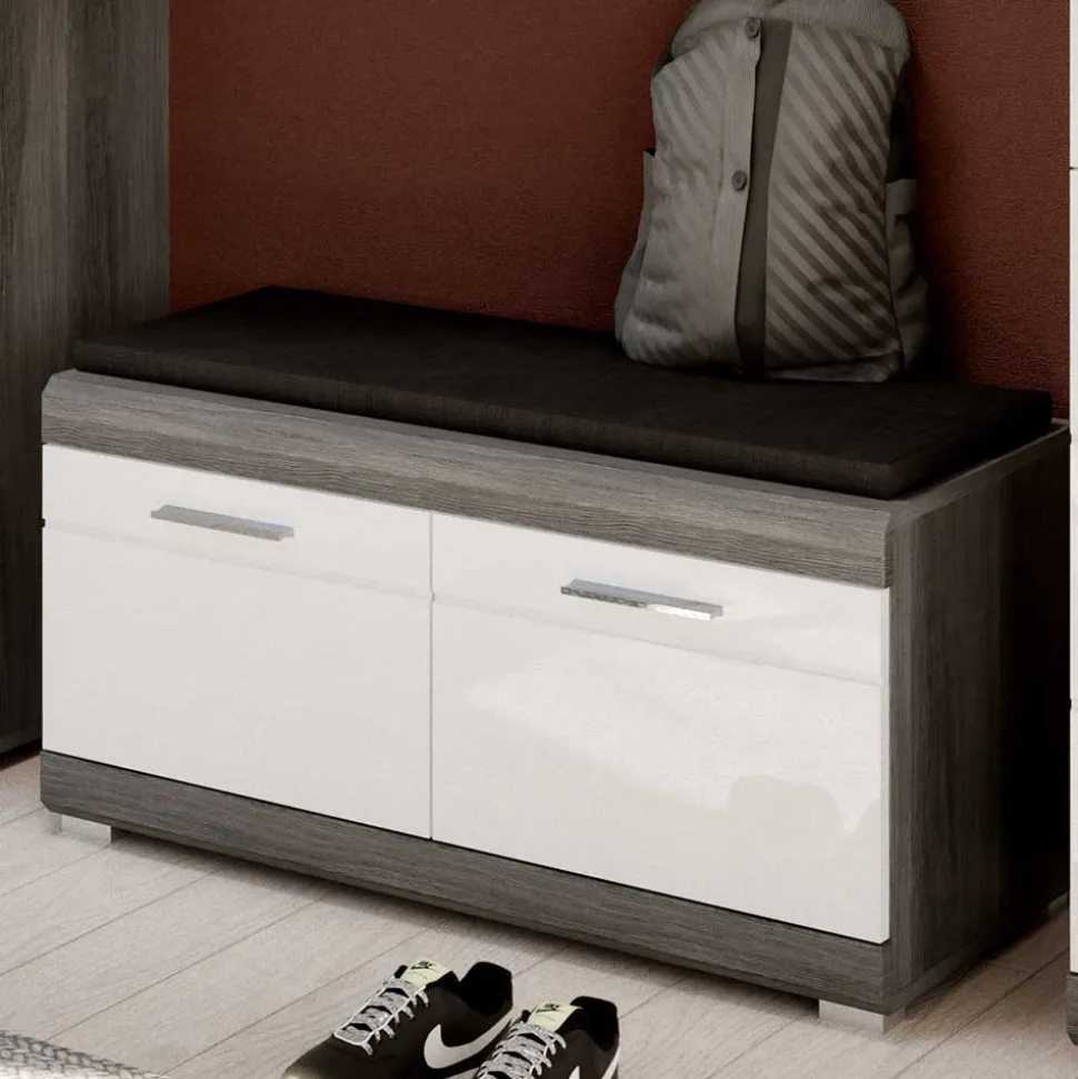 Flurbank mit Stauraum für Schuhe - Nancys