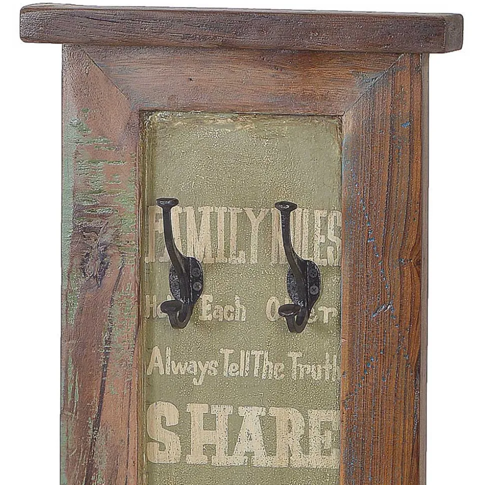 Flureinrichtung aus Recyclingholz - Creek (vierteilig)