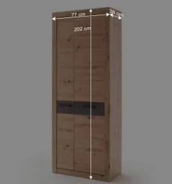 Flureinrichtung Komplettset modern - Carry (fünfteilig)