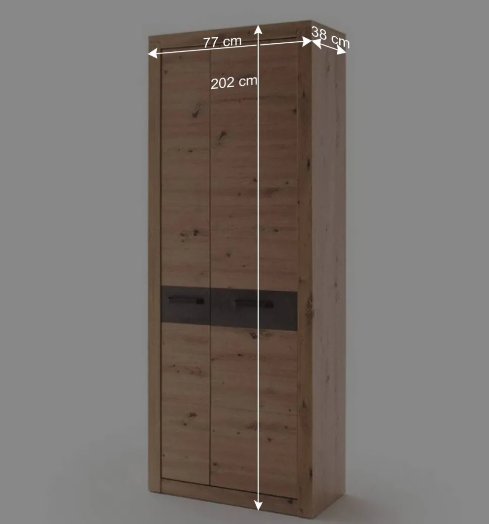 Flureinrichtung Komplettset modern - Carry (fünfteilig)