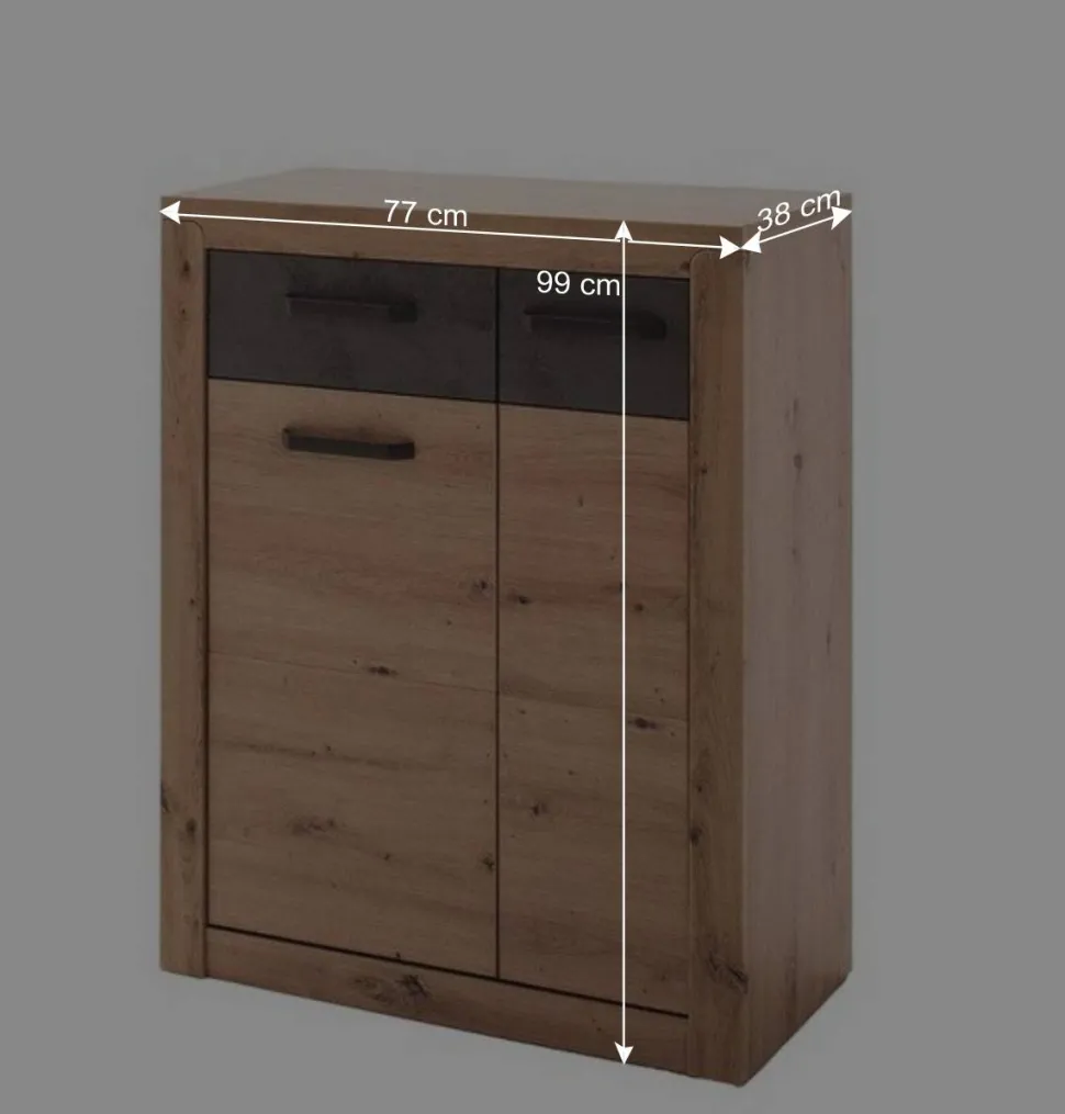 Flureinrichtung Komplettset modern - Carry (fünfteilig)