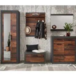 Flureinrichtung Möbel Set groß - Timuras (fünfteilig)