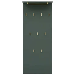 Flurmöbel in Dunkelgrün & Gold - Aqua (fünfteilig)