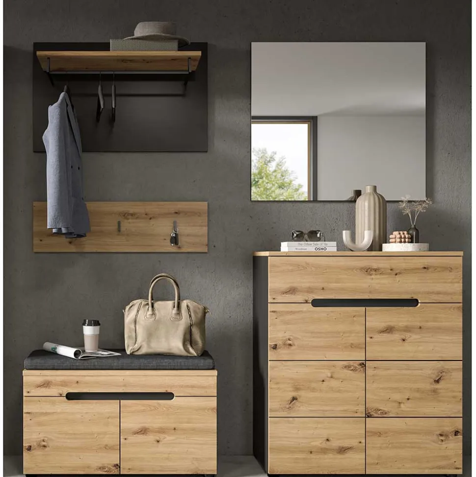 Flurmöbel Kombination modern - Norja (fünfteilig)
