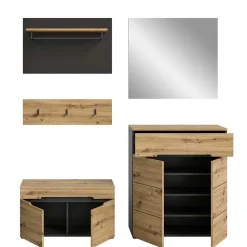 Flurmöbel Kombination modern - Norja (fünfteilig)