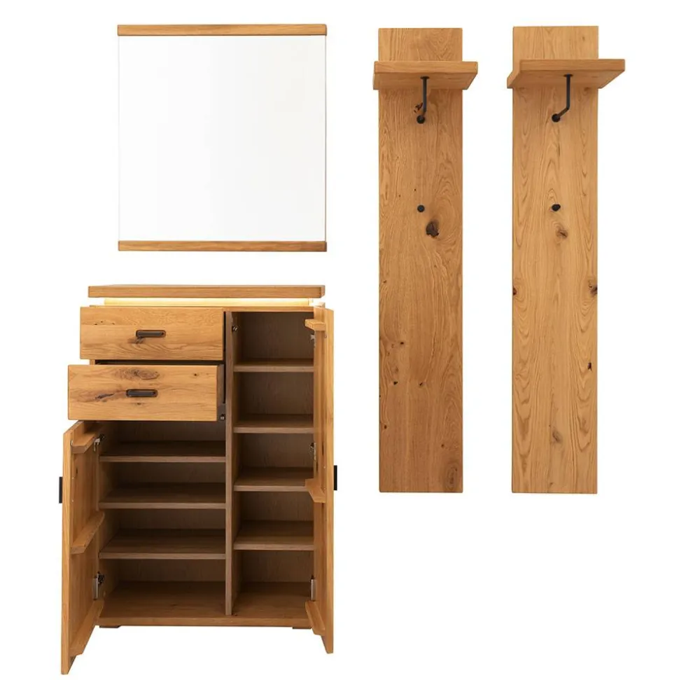 Flurmöbel Kombination teilmassiv - Robats (vierteilig)