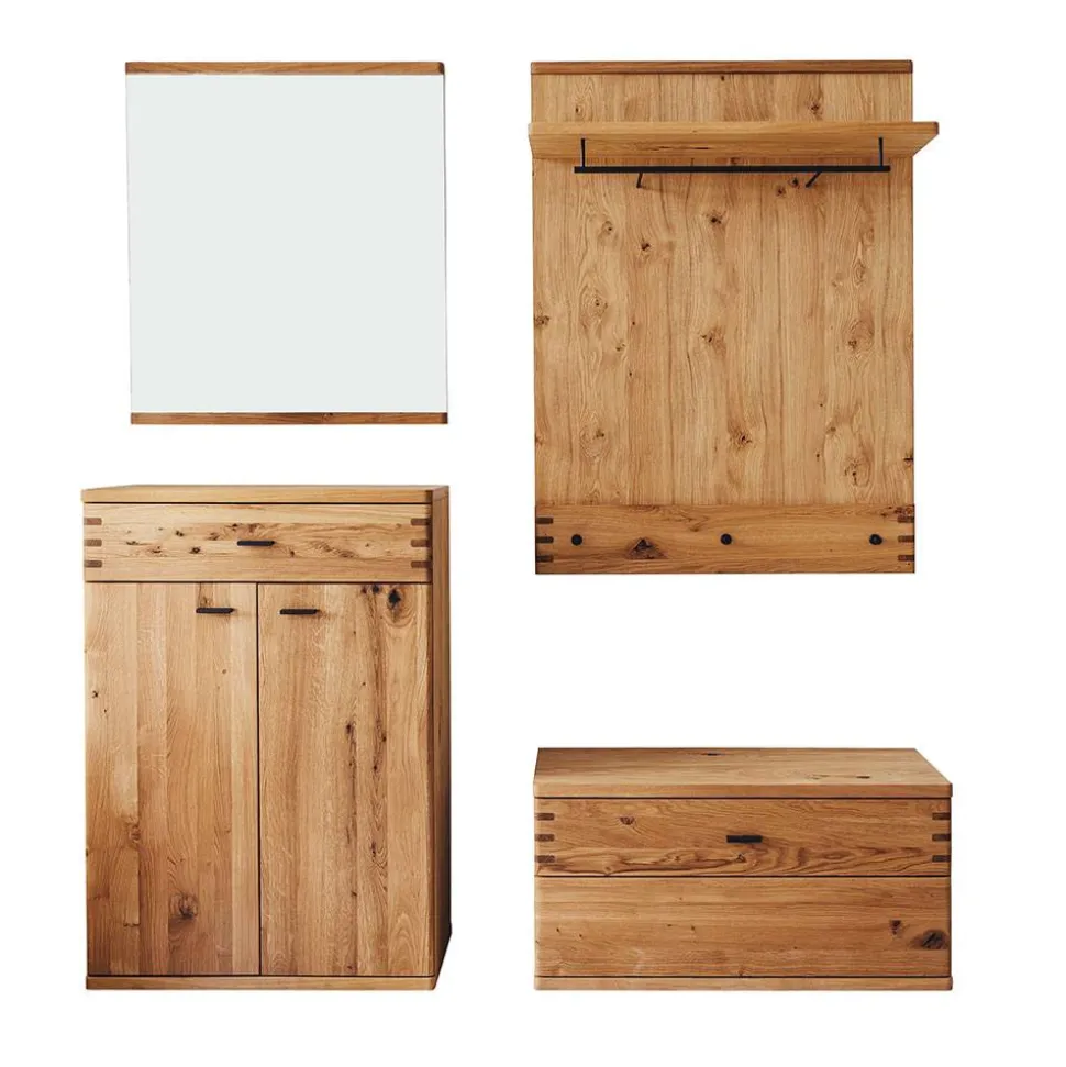 Flurmöbel Kombination teilmassiv - Manaus (vierteilig)