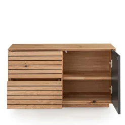 Flurmöbel Set aus Asteiche Massivholz - Zonga (fünfteilig)