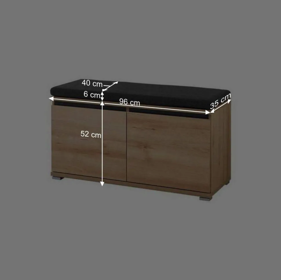 Flurmöbel Set Curelino in Buche (sechsteilig)