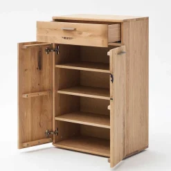 Flurmöbel Set in Eiche Bianco - Mabasa (fünfteilig)