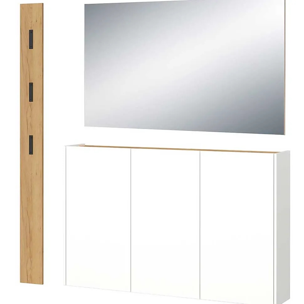 Flurmöbel Set in Weiß - Cuyano (dreiteilig)